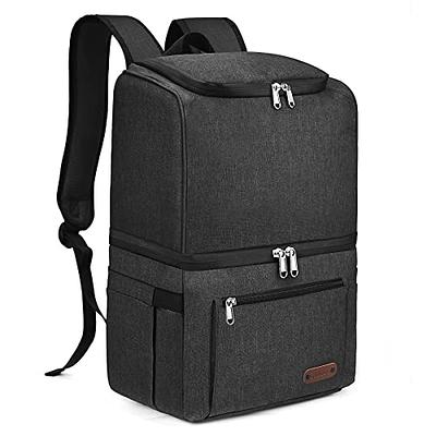 MIYCOO Insulated Cooler Backpack for Men Women 35 Cans - Lightweight Double  Deck Lunch Backpack - Cooler Bag for Hiking, Travel, Picnics, Camping,  Fishing, Outdoor Black - Yahoo Shopping