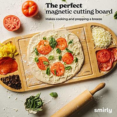  SMIRLY Bamboo Cutting Board Set - Wood Cutting Board