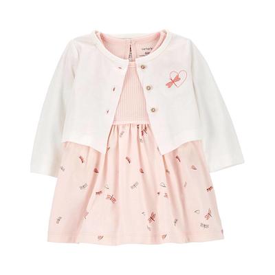 Baby Girl (NB-12M) Carter's(R) 2pc. Dragonfly Dress & Cardigan Set