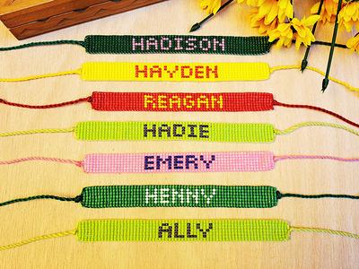 Custom Friendship Bracelet