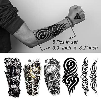 Ellie Cosplay Tattoos Last of US 2 Tattoos Sticker Waterproof Arm Flower  Arm Tattoos Sticker Game Props Boys and Girls Fashion