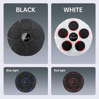 Music Boxing Machine Home Wall Mount Electronic Smart Focus Agility  Training Digital Boxing Wall Target Punching Pads And Gloves Red