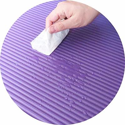 BalanceFrom All-Purpose 1-Inch Extra Thick High Density Anti-Tear Exercise  Yoga Mat with Carrying Strap 