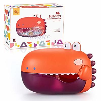 YUISTRE Crab Bubble Machine Bath Toy:Bath Bubble Maker,Blow Bubbles and  Plays Children's Songs,Bath Toys for Toddlers 1-3,Battery Operated (Red) -  Yahoo Shopping