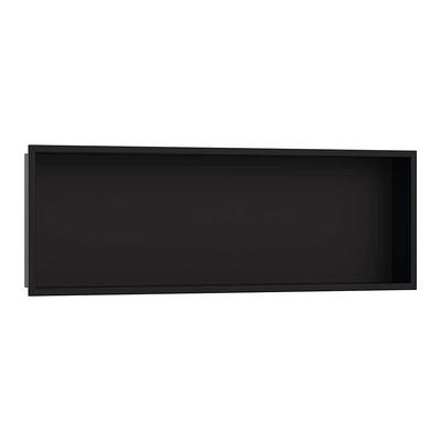 AKDY 24-in x 12-in Matte Black Stainless Rectangular Shower NICHE