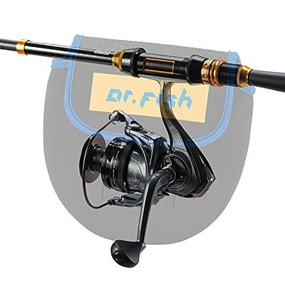 Sougayilang Catfish Fishing Rod and Reel Spinning Combo,Comfortable EVA  Non-Slip Grips,Aluminum Reel Seat and Size 5000 Carp Spinning Reel for  Fighting Big Cats. - Yahoo Shopping