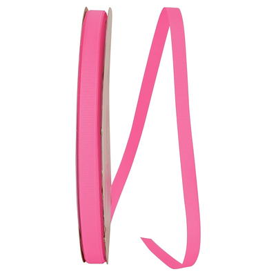 LaRibbons and Crafts 1 1/2 50yds Premium Textured Grosgrain Ribbon  -Vibrant Pink