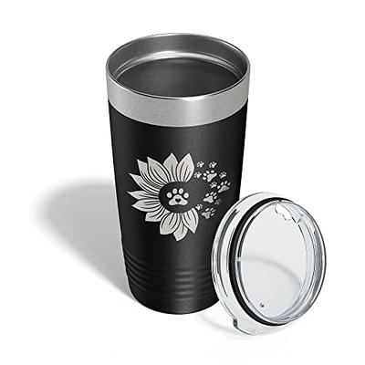 15oz Vacuum Insulated Coffee Mug, Compass Rose, Personalized