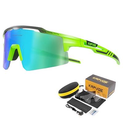 KAPVOE Polarized Cycling Glasses For Men Women Mountain Bike