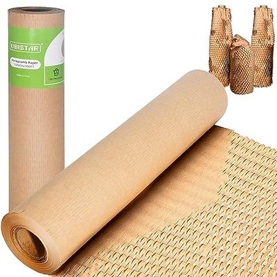 Honeycomb Packing Paper 12” x 72' Kraft Brown Wrapping Paper Roll for Packing  Shipping and Moving Supplies Alternative to Bubble and Foam Wrap - Yahoo  Shopping