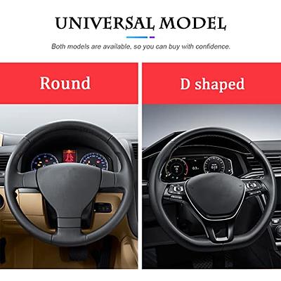 Universal Rhinestone Diamond Car Accessories Steering Wheel Cover Car Decor  Set