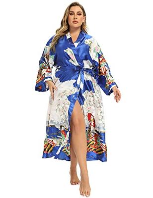 Men's Luxury Robe And Pajamas In 2XL, 3XL, 4XL And 5XL