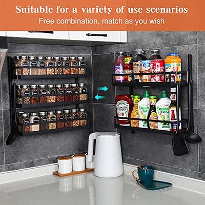 Lifewit 2 Tier Under Sink Organizer with 4 Hooks Space Saving