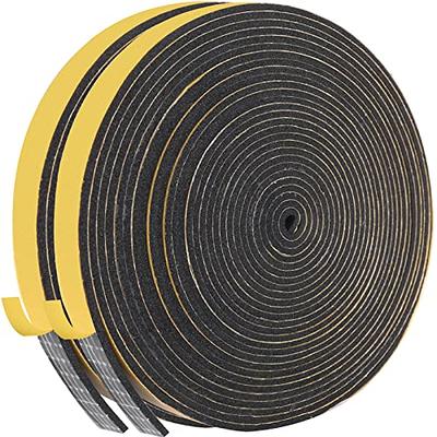 TamBee Weather Stripping Foam Tape 1/2 Inch Wide X 1/2 Inch Thick