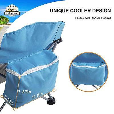 Giantex Folding Beach Camping Chair - Webbing Chair with Armrest