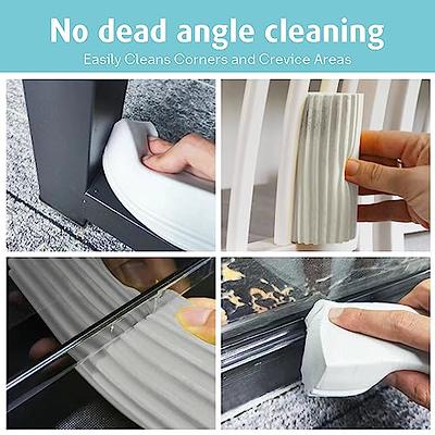 Damp Duster Magical Cleaning Sponge Brush for Blinds, Baseboards, Vents,  Mirrors, Windows, Kitchen Traps & Cars - Reusable Clean Tools on Grooves (6  Pack) - Yahoo Shopping