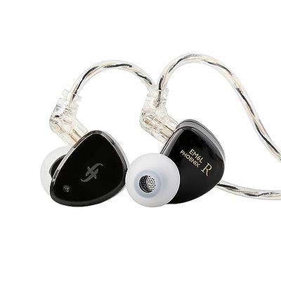 KZ ZS10 Pro Gaming Earbuds Headphone, KZ in Ear Monitor IEM HiFi Earphone  Earbuds with 5 Driver 4BA 1DD with Detachable 0.75mm 2 Pin Cable Ear  Monitor