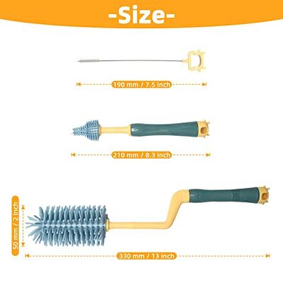  Bottle Cleaning Brush Set, 3 Pack Brush Bottle Cleaner