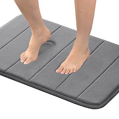 Memory Foam Bathroom Mat Set Non-slip Absorbent Bath Mats For Toilet, Shower,  Floor (quick Dry, Comfortable, Thick And Rebound, Anti-skid, Machine  Washable)