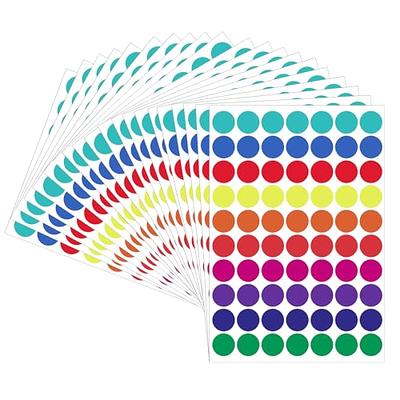 1400 Pcs Colored Sticker Dots Envelopes Sealing Labels Stickers