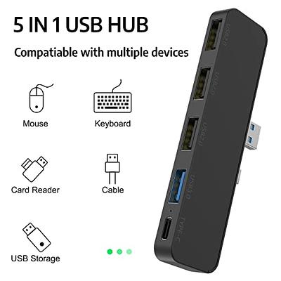 5 Port USB Hub for PS5 USB High Speed Expansion Hub Charger USB Extender