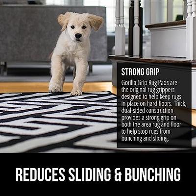 The Original Gorilla Grip Extra Strong Rug Pad Gripper, 2.5x13 FT Runner  Grips Keep Area