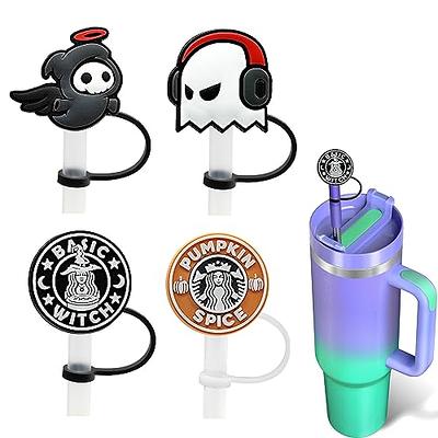 3PCS Straw Covers 8mm & 10mm, Cute Cat Straw Topper for Stanley Cups  Tumblers, Owl Silicone Straw Tips for Starbucks Straws Regular-Sized  Drinking Straws - Yahoo Shopping