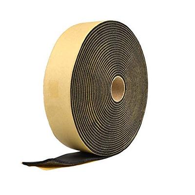 Foam Strips with Adhesive, 2 Inch Wide X 1 Inch Thick, Neoprene Weather  Stripping High Density Foam Closed Cell Tape Seal for Doors and Windows