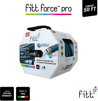 FITT Force PRO 5/8 in. x 50 ft. Heavy-Duty Commercial Grade Hose - Yahoo  Shopping