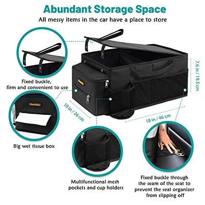 Car Seat Back Box Seat Back Organizer Auto Storage Bag Backseat Holder