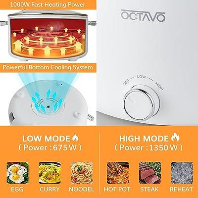 Electric Griddle Skillet Shabu Shabu Hot Pot Nonstick Cooking Frying Pan 2  Flavor Wok Fast Rapid Heat (Divided) - Yahoo Shopping