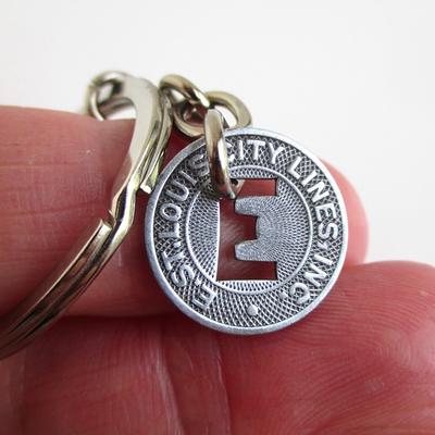 East St. Louis, Il Transit Token Keychain - Repurposed Vintage Coin Key  Chain/Fob