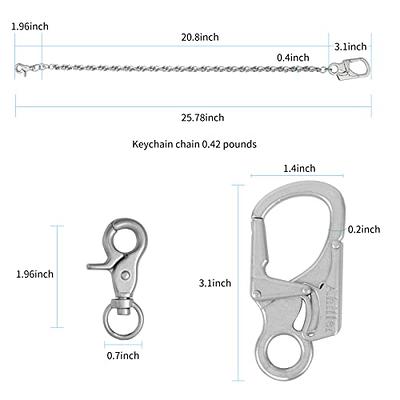 Mens Accessories Belt Keychain Hook Biker Wallet Chain,Key Organizer H –  Metal Field Shop