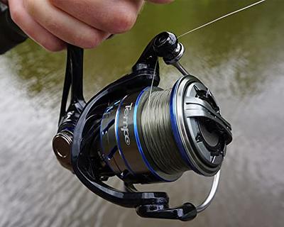 Tempo Apex Spinning Reel - Ultralight Magnesium Body Fishing Reels Spinning  with 10+1 BB, Carbon Fiber Max Drag 39 LBs, Smooth Fishing Reel with  Aluminum Shaft and Handle for Bass Trout Catfish - Yahoo Shopping