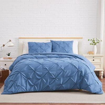 Queen Coronet Blue 6pc Microfiber Sheet Set By Bare Home : Target