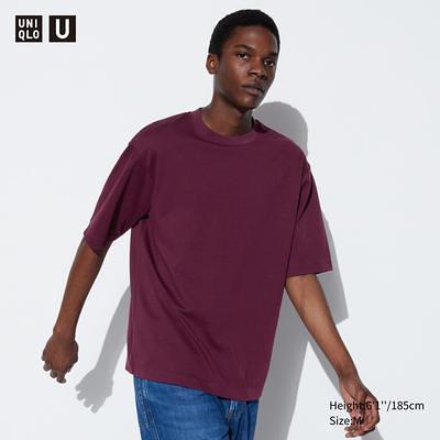 Shop looks for「AIRism COTTON OVERSIZED CREW NECK HALF SLEEVE T