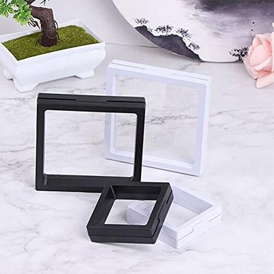 Euedue Clear Acrylic Jewelry Storage Box, Earring Jewelry