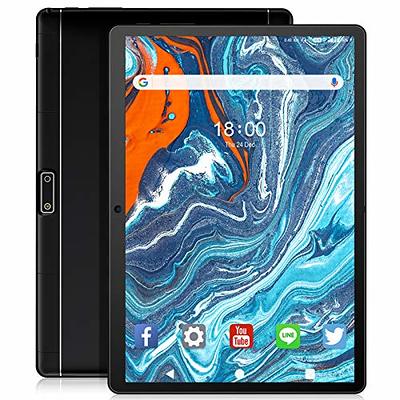  PRITOM 10'' Tablet Android 10 Phone Tablet with SIM Slot, 64GB  Quad Core, IPS Touchscreen, 8MP Rear Camera WiFi GPS Bluetooth USB C,  Support 3G Phone Call, Black : Electronics