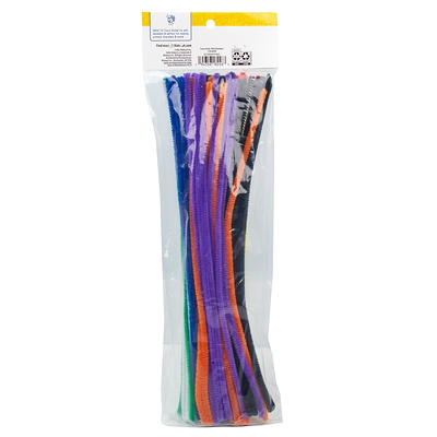 Hello Hobby Neon Fuzzy Sticks, 100-Pack 