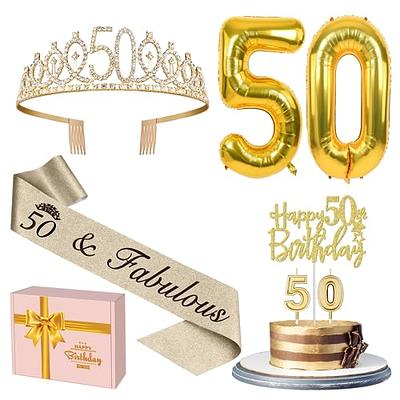 50th Birthday Gifts for Women, 50th Birthday Gift Sets for Women, 50 Year  Old Gifts for Women, 50th Birthday Decorations for Women, 50th Birthday