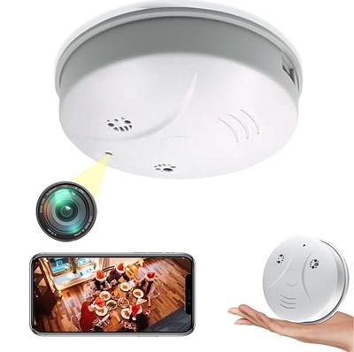 Hidden Smoke Detector, Spy Camera for Home Surveillance with Night Vision  Motion Detection, 1080P Security Cameras Indoor Wireless, Nanny WiFi Cam. -  Yahoo Shopping