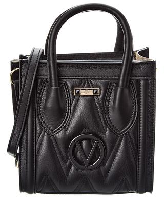 Valentino by Mario Valentino Black Tote Shoulder Bag Black Italy