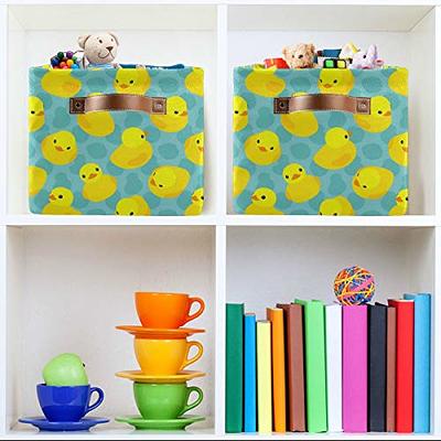 Fabric Storage Boxes for Organizing with Lids Houndstooth Clothes Bins  Baskets Container Organizers