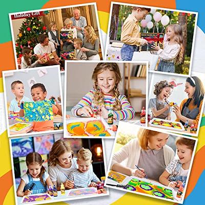 Arts & Crafts For Kids Ages 8-12 6-8,Water Marbling Paint Kit, Art Supplies  for Kids,Toys For Girls Boys 4 5 6 7 8 9 10 11 12 Year Old