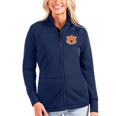 Antigua Detroit Tigers Mens Navy Blue Victory Long Sleeve Full Zip