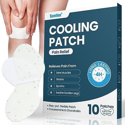 Prime DNA Menthol Cooling Joint Relief Patches for Knee, Ankle