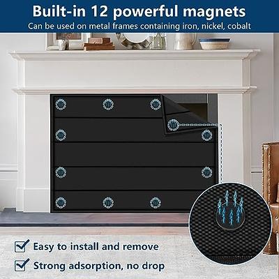 Magnetic Fireplace Blanket for Heat Loss Indoor Fireplace Covers Keep  Drafts Out Stops Heat Loss Fireplace Draft Stopper with Built-in 12 Strong  Magnet for Iron Fireplace Frame Fireplace Screen 46x35 - Yahoo