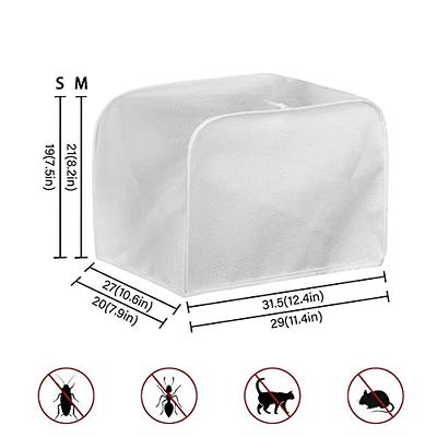Toaster Cover,Toaster Cover 2 Slice,Kitchen Small Appliance Covers,Bread  Maker Microwave Oven Cover,Toaster Cover Fits for Most Standard 2 Slice