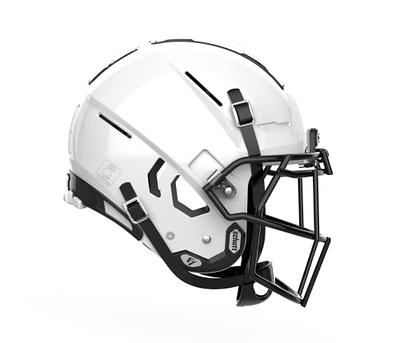 Schutt F7 LX1 Youth Football Helmet (L, Matte Black)