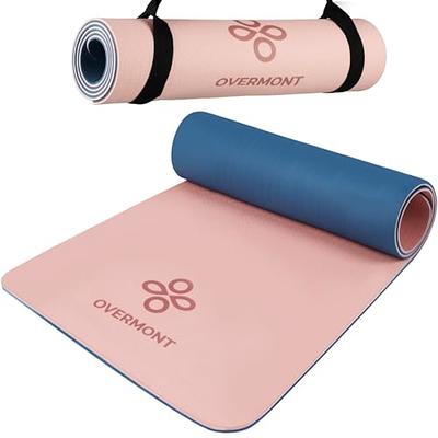  YUREN Large Yoga Mat Thick 1/2 Inch Exercise Mat 6x4 Double  Wide Workout Mat For Home Gym Floor Pilates Stretch